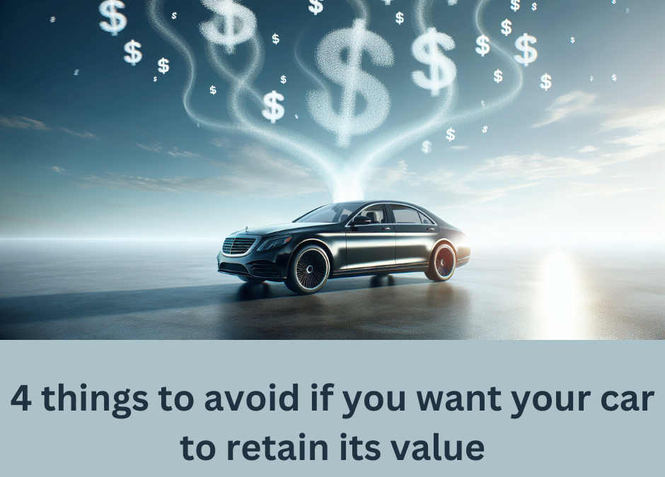 4 things to avoid if you want your car to retain its value